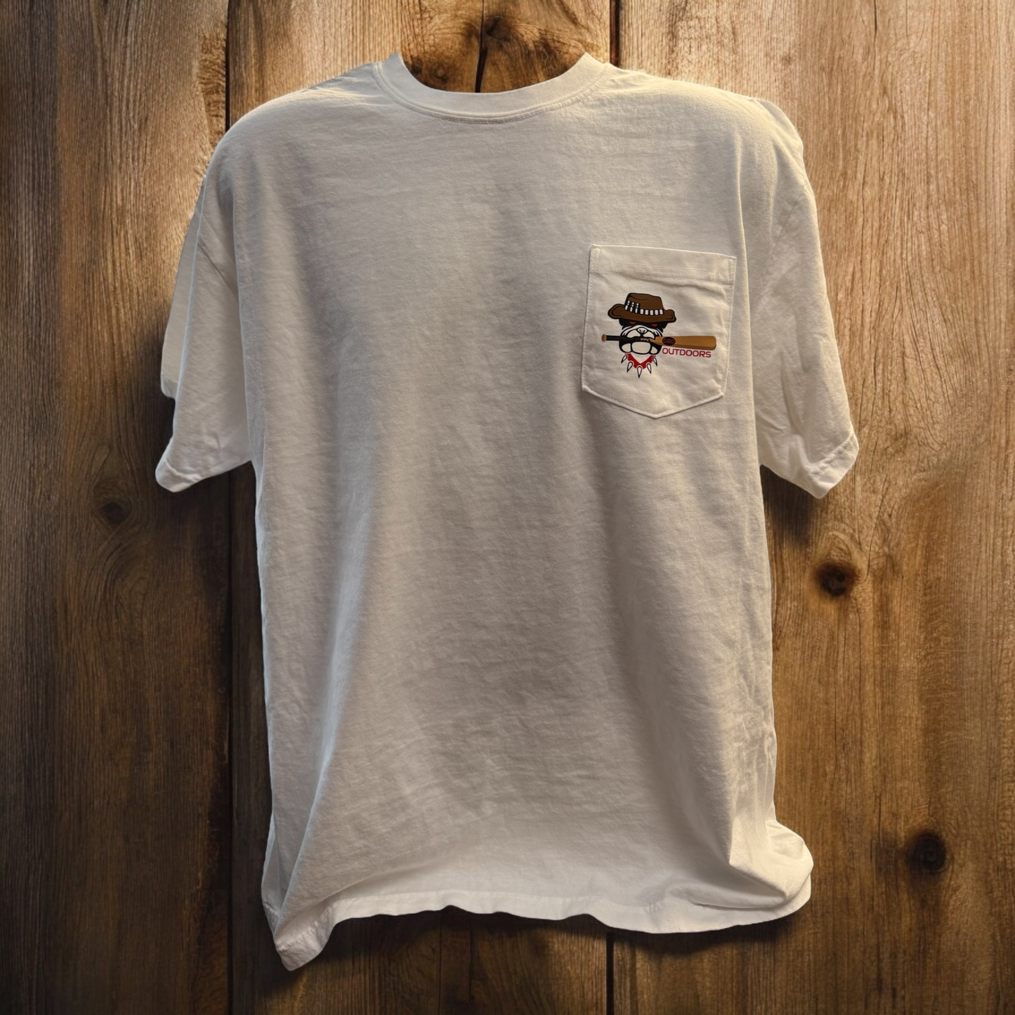 Feed The Trees Pocket-T (White)