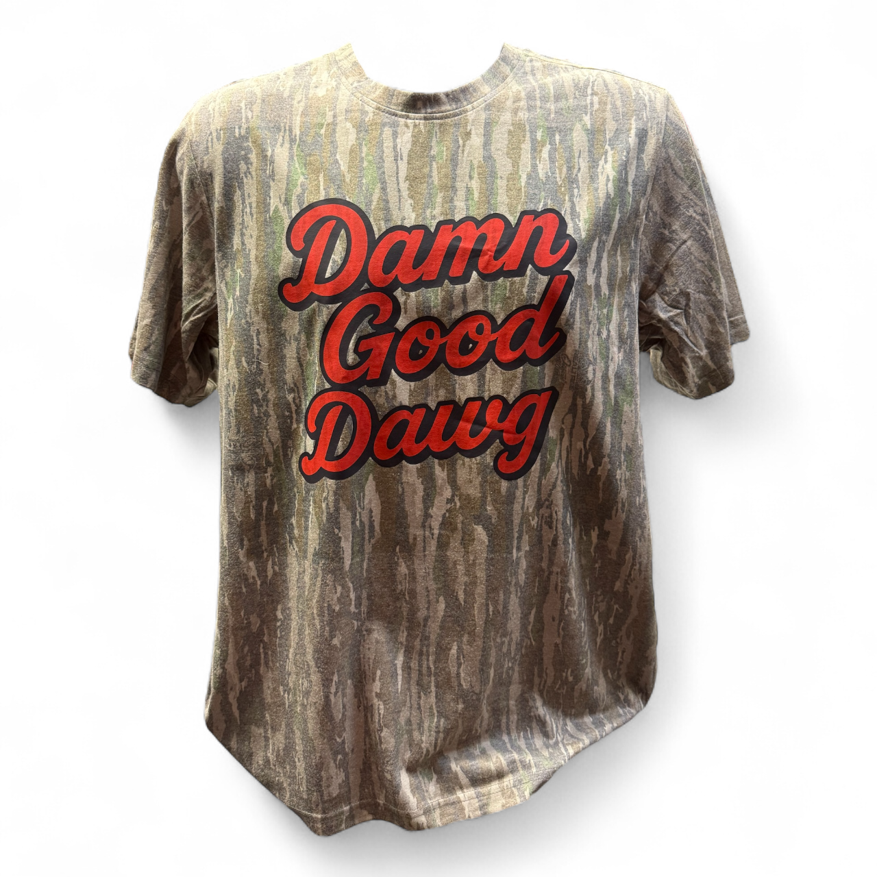 Camo Damn Good Dawg Tee